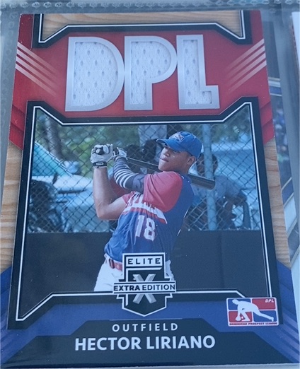 2022 Panini Elite Extra Edition #DM-HL Hector Liriano — front