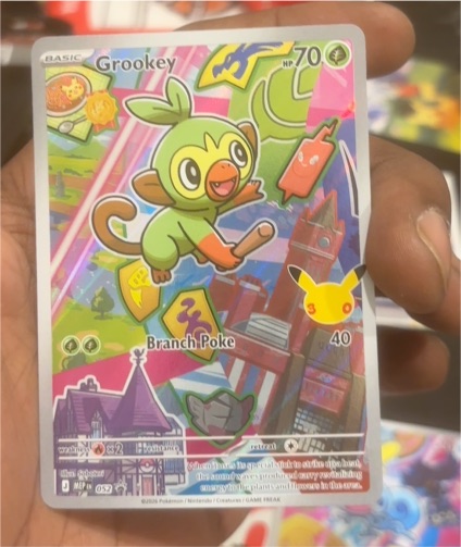 2026 Pokémon First Partner Illustration Series 2 #052 Grookey — front