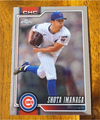 2026 Topps Chrome #161 Shota Imanaga — front