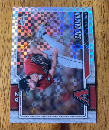 2026 Topps Chrome #158 Zac Gallen — front