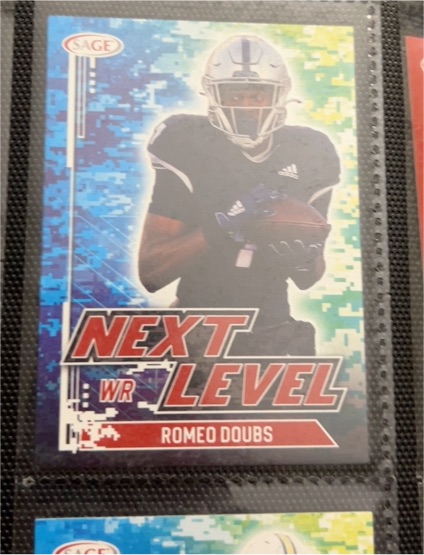 2022 Sage Next Level #67 Romeo Doubs — front