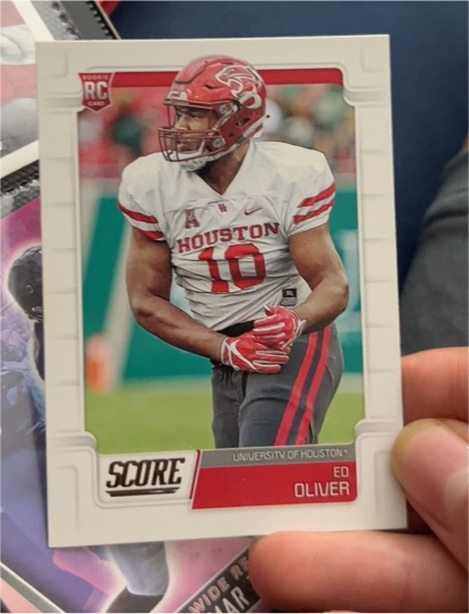 2019 Score #361 Ed Oliver — front