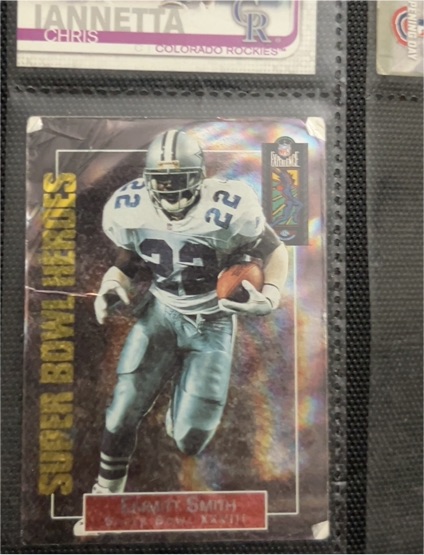 1997 Collector's Edge Excalibur #T494 Emmitt Smith — front