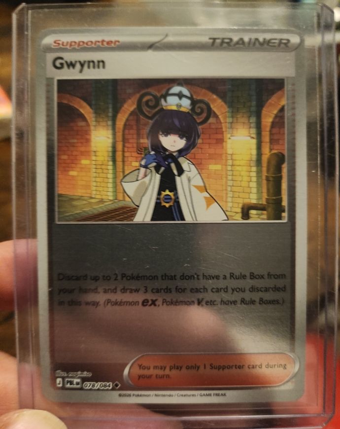2026 Pokémon ME05: Pitch Black #078 Gwynn — front