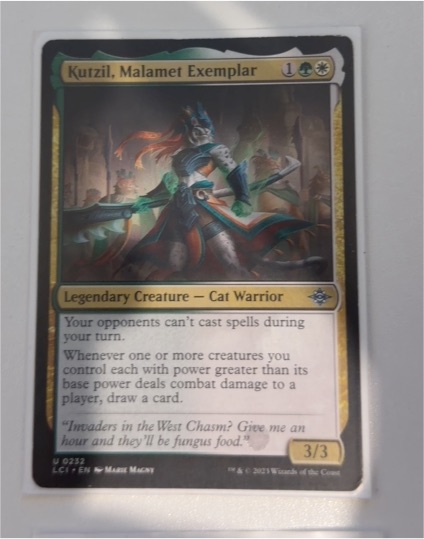 2023 Magic: The Gathering #232 Kutzil, Malamet Exemplar — front