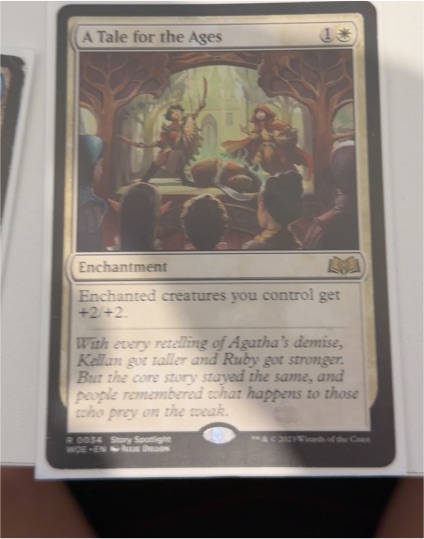 2021 Magic: The Gathering #34 A Tale for the Ages — front