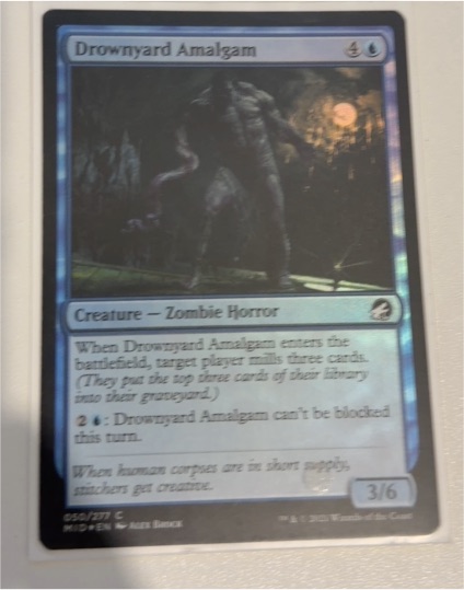 2021 Innistrad: Midnight Hunt #50 Drownyard Amalgam — front
