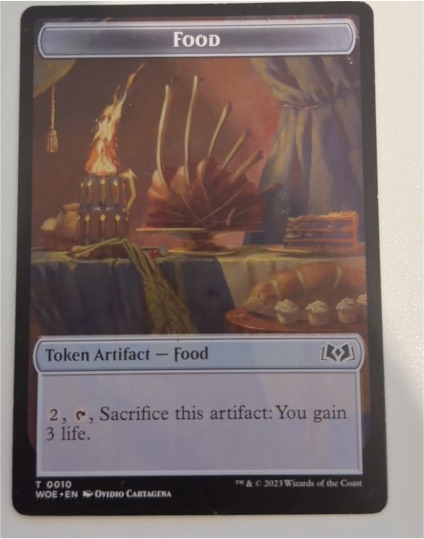 2023 Magic: The Gathering #0010 Food Token — front
