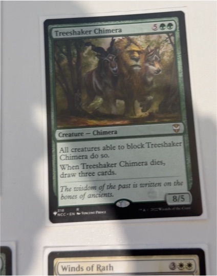 Magic: The Gathering #318 Treeshaker Chimera — front