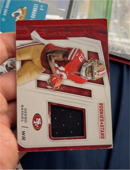 2019 Panini Rookies & Stars Year One #YO-DE Deebo Samuel — front