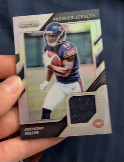 2018 Panini Prizm #PP-20 Anthony Miller Premier Jerseys — front