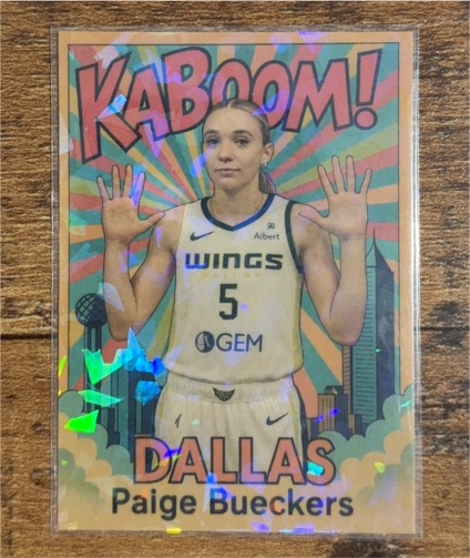 2025 Panini Donruss WNBA Rated Rookie #86 Paige Bueckers — front