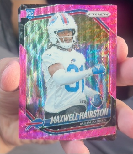 2025 Panini Prizm #360 Maxwell Hairston — front