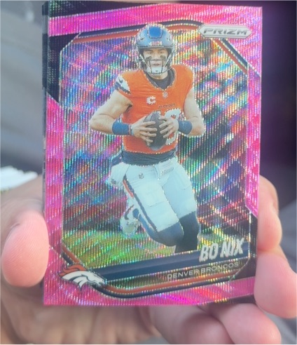 2025 Panini Prizm #142 Bo Nix — front