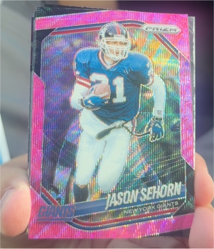 2025 Panini Prizm #29 Jason Sehorn — front