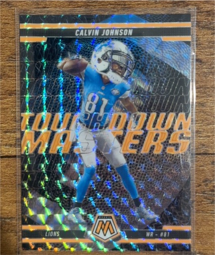 2025 Panini Mosaic Touchdown Masters #16 Calvin Johnson — front
