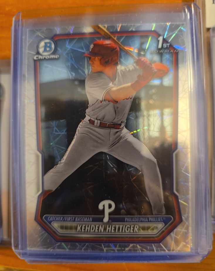 2026 Bowman Chrome #BCP-101 Kehden Hettiger — front
