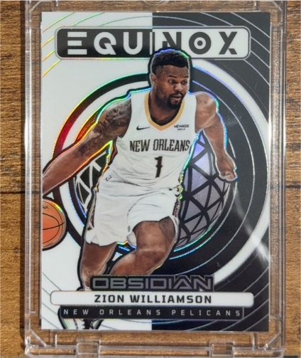 2024-25 Panini Obsidian Equinox #11 Zion Williamson — front