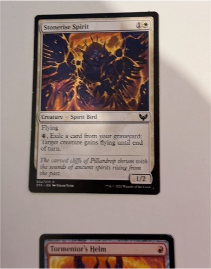 2021 Magic: The Gathering Strixhaven: School of Mages #32 Stonerise Spirit — front