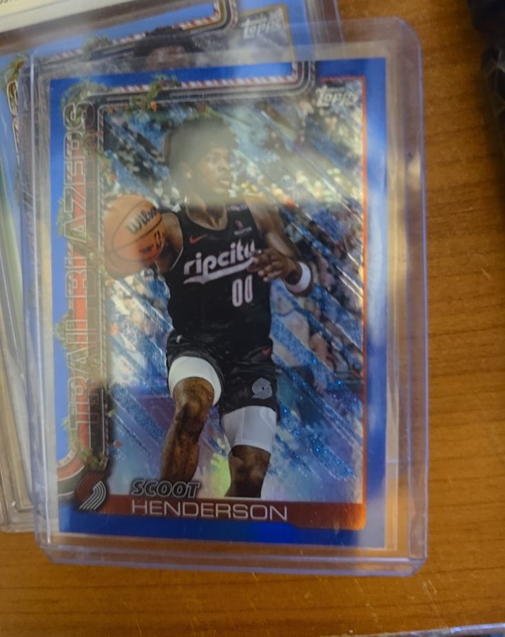 2025 Topps Holiday #H96 Scoot Henderson — front