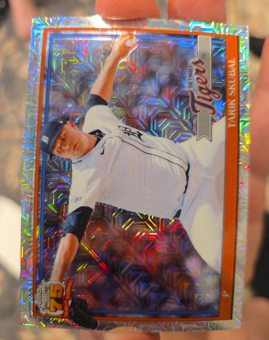 2026 Topps Series 1 Silver Pack Mojo #91C-24 Tarik Skubal — front