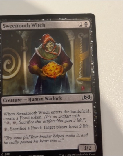 2020 Wilds of Eldraine #111 Sweettooth Witch — front