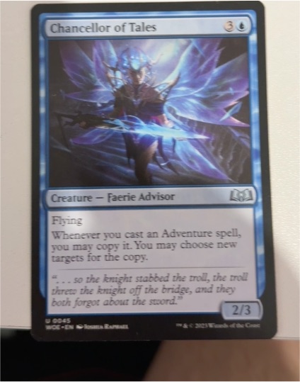 2023 Magic: The Gathering #45 Chancellor of Tales — front