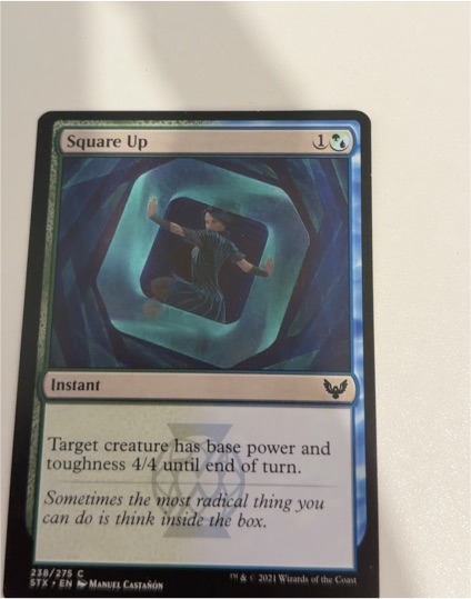 2021 Magic: The Gathering #238 Square Up — front