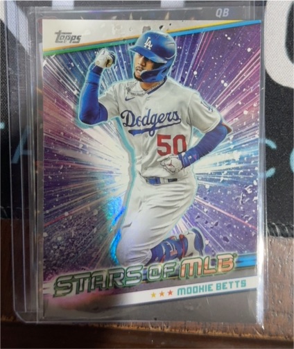 2024 Topps Stars of MLB #SMLB-9 Mookie Betts — front