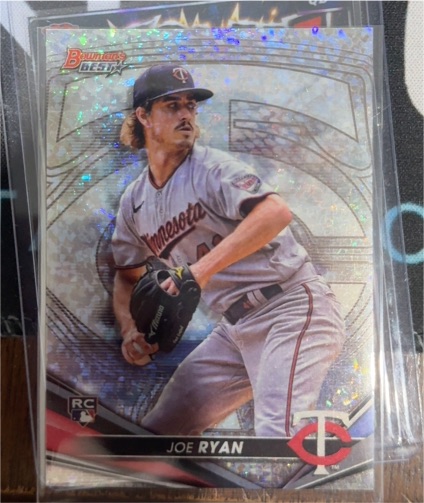 2022 Bowman's Best #50 Joe Ryan — front