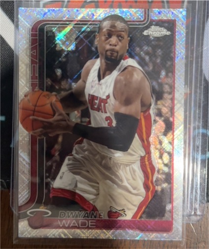 2025-26 Topps Chrome #241 Dwyane Wade — front
