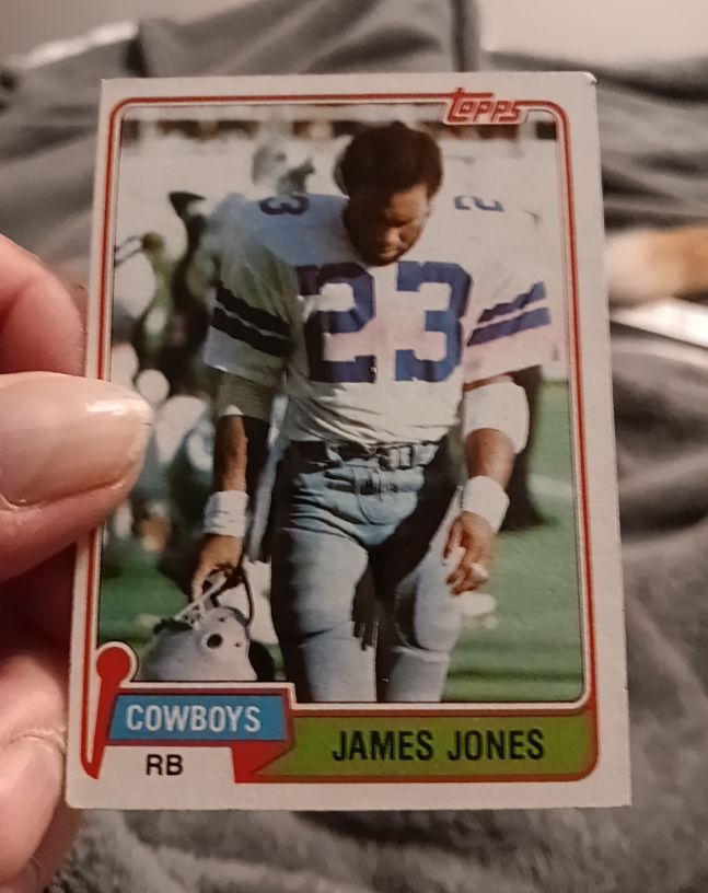 1981 Topps #269 James Jones — front