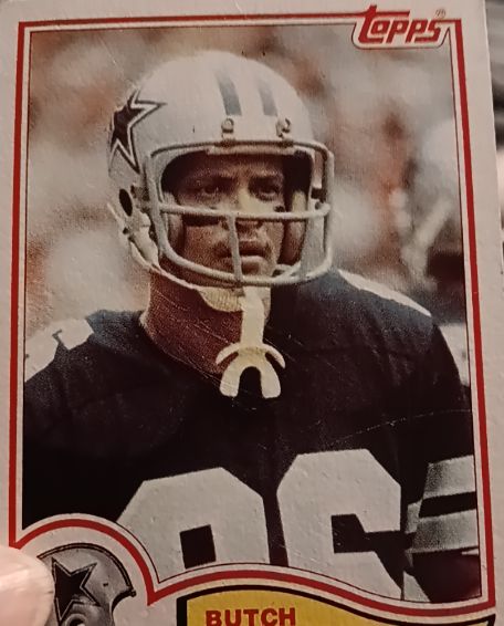1982 Topps #317 Butch Johnson — front