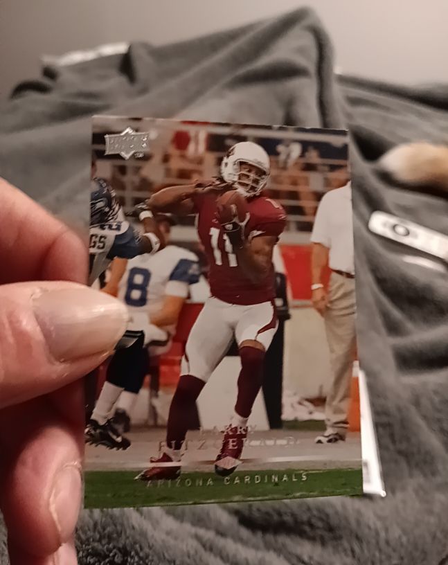 2008 Upper Deck #3 Larry Fitzgerald — front