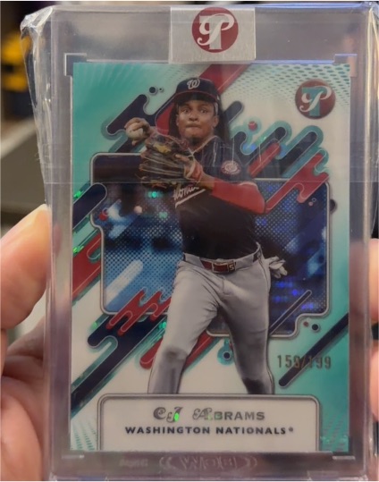 2025 Topps Pristine #208 C.J. Abrams — front