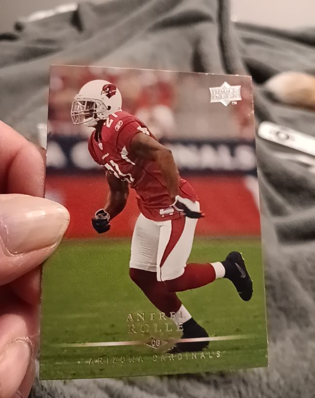 2008 Upper Deck #5 Antrel Rolle — front