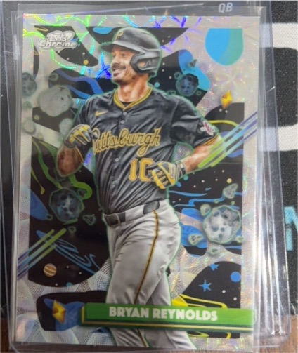 2025 Topps Chrome Cosmic #10 Bryan Reynolds — front