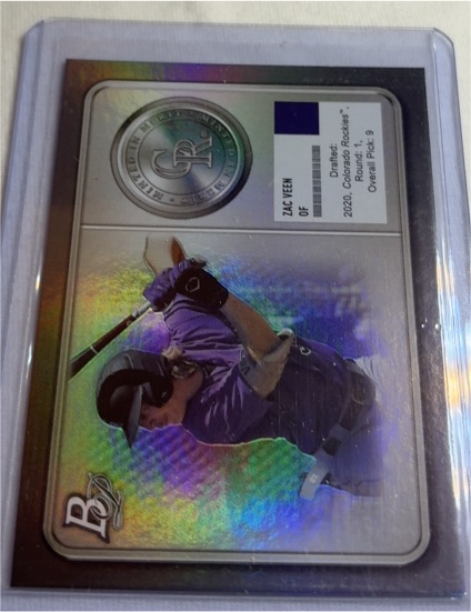 2022 Bowman Platinum #MM-3 Zac Veen — front