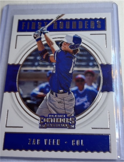 2020 Panini Contenders #FR-8 Zac Veen First Rounders — front