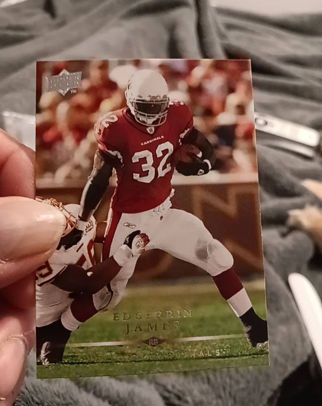 2008 Upper Deck #1 Edgerrin James — front