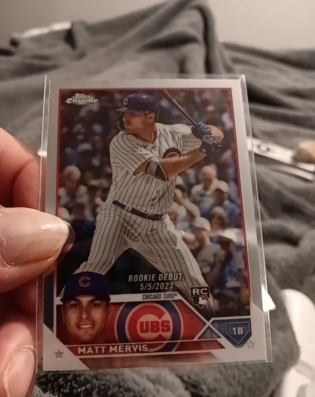 2023 Topps Chrome Update #USC44 Matt Mervis — front