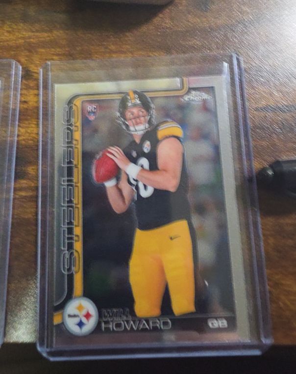 2025 Topps Chrome #321 Will Howard — front