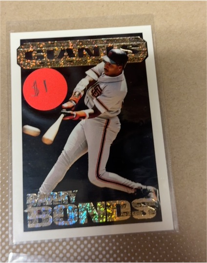 1994 Topps Black Gold #27 Barry Bonds — front