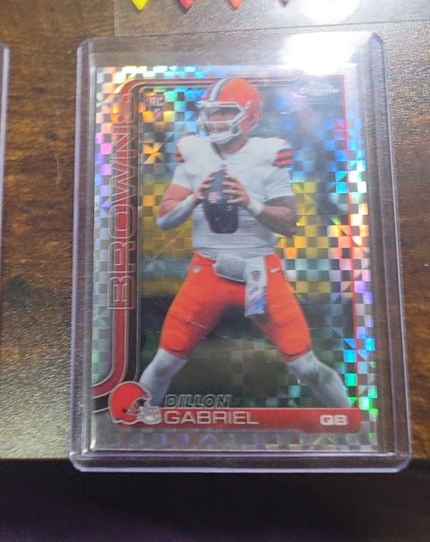 2025 Topps Chrome #317 Dillon Gabriel — front