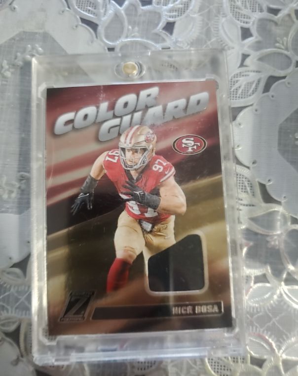 2024 Panini Zenith #CG18 Nick Bosa Color Guard — front