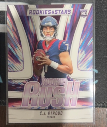 2023 Panini Rookies & Stars #RR-4 C.J. Stroud Rookie Rush — front