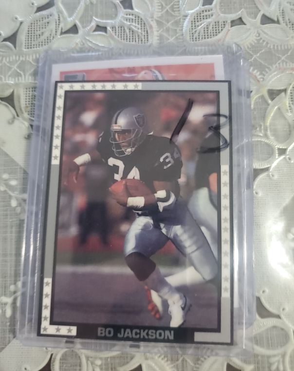 1990 Bo Knows Pro Football Promo #NNO Bo Jackson — front