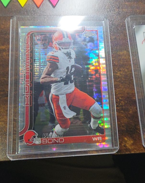 2025 Topps Chrome #341 Isaiah Bond — front
