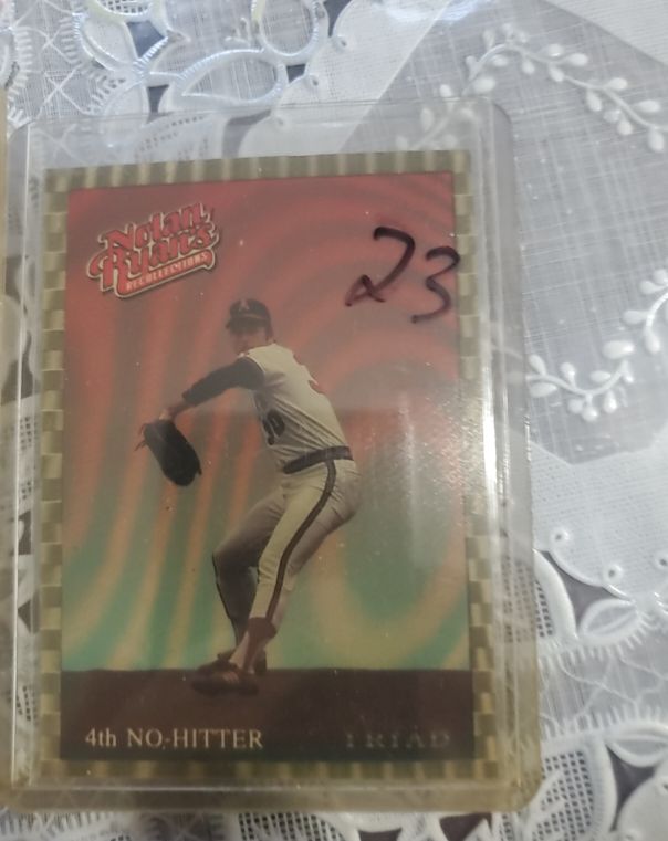 1993 Triad Whataburger Nolan Ryan Recollections 4th No-Hitter — front