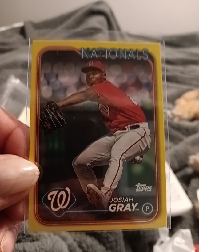 2024 Topps Series 2 #402 Josiah Gray — front